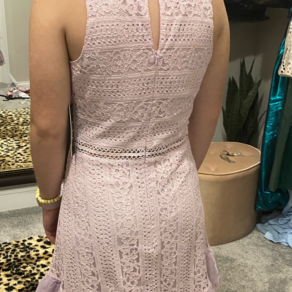 Lilac, never worn spring dress by Lulu’s